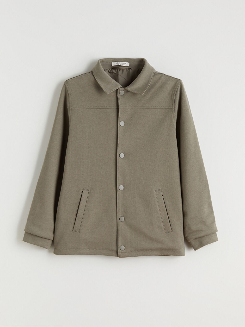 Yeşil Gömlek Yaka Erkek Çocuk Ceket