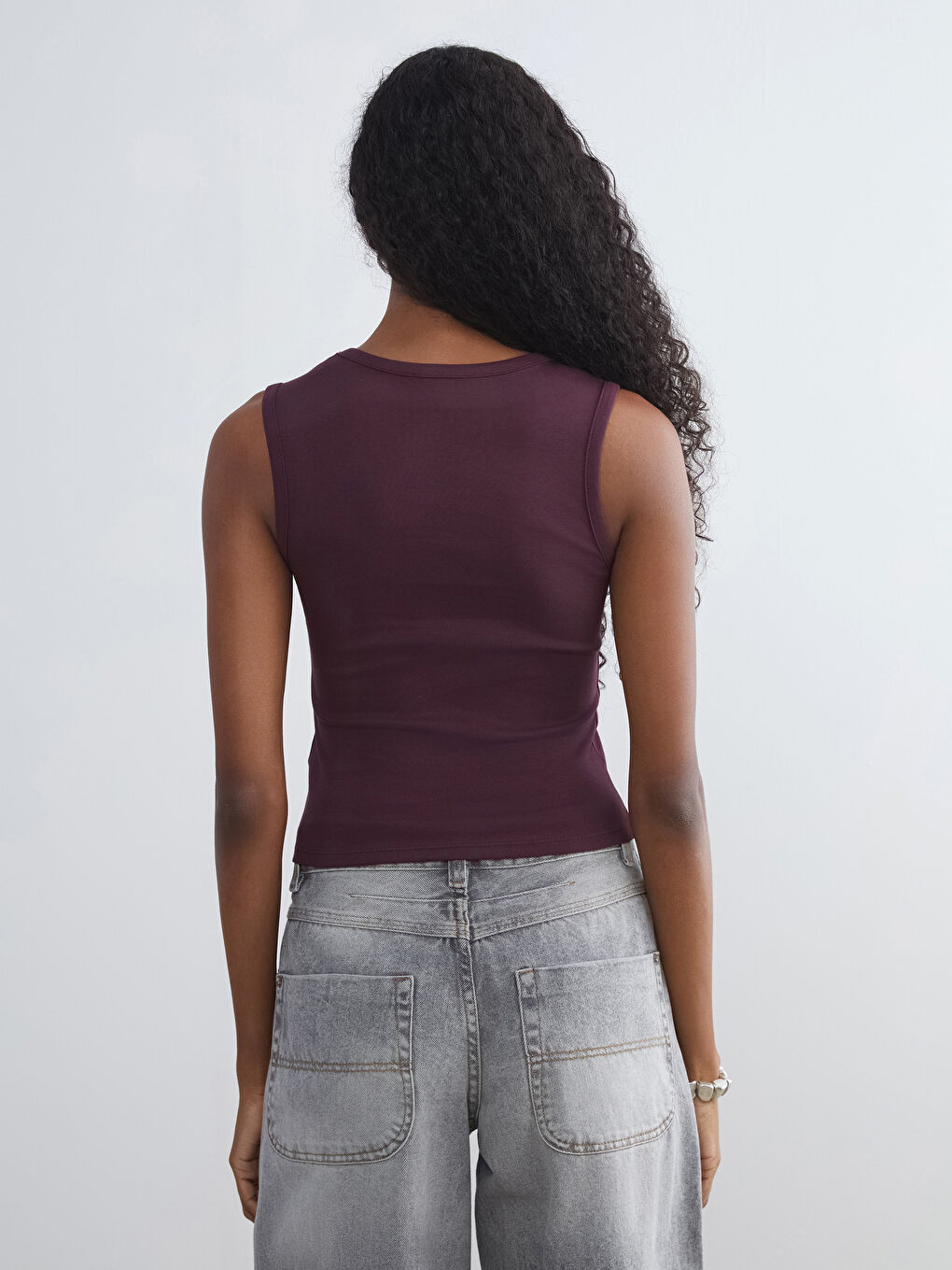 Mürdüm V Yaka Kadın Atlet-3