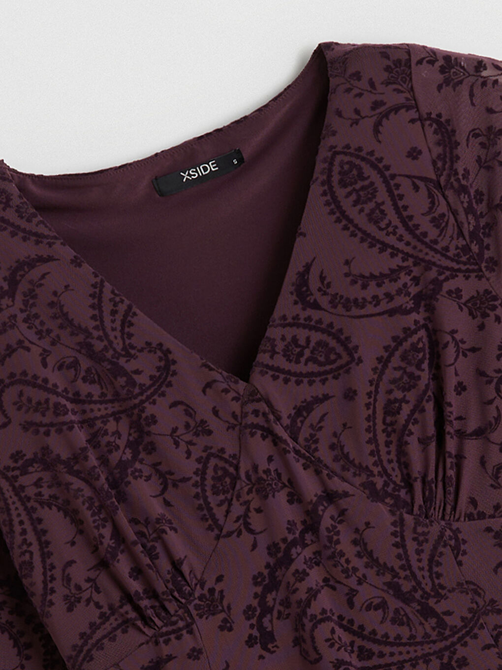 Әйелдер қою күлгін Көйлек-5