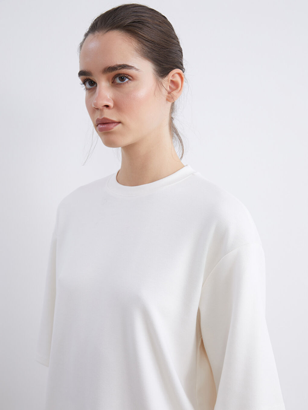 Crew Neck Women's T-Shirt-2