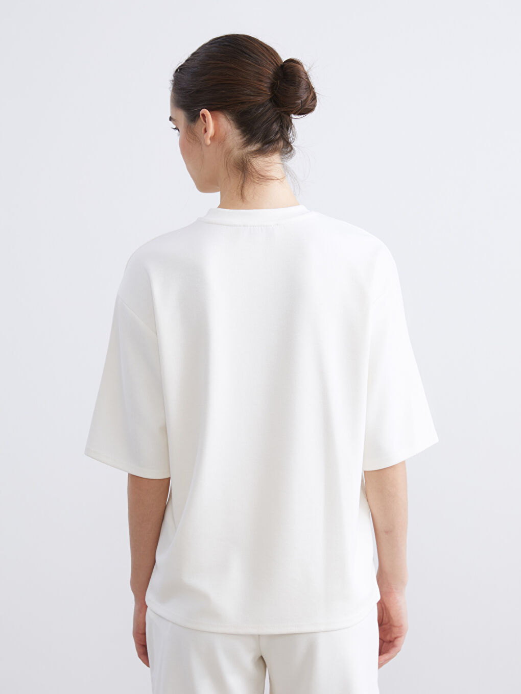 Crew Neck Women's T-Shirt-3