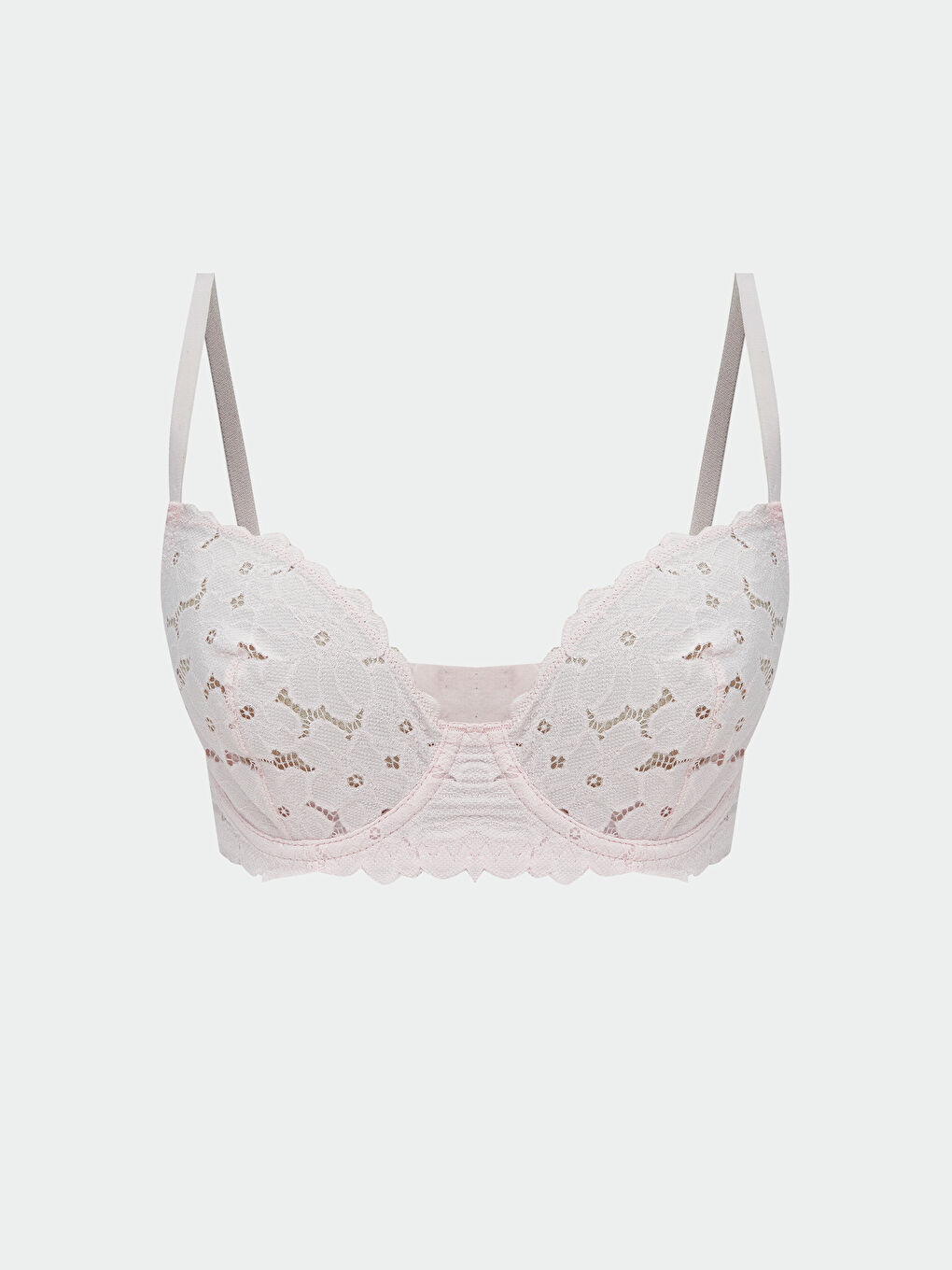 Wired Non-Padded Lace T-Shirt Bra