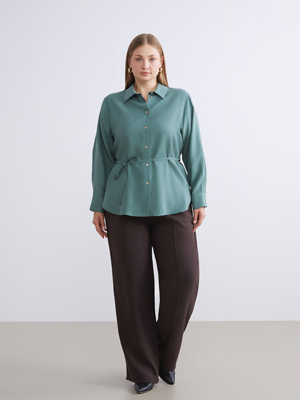 Woman GREEN Shirt-7