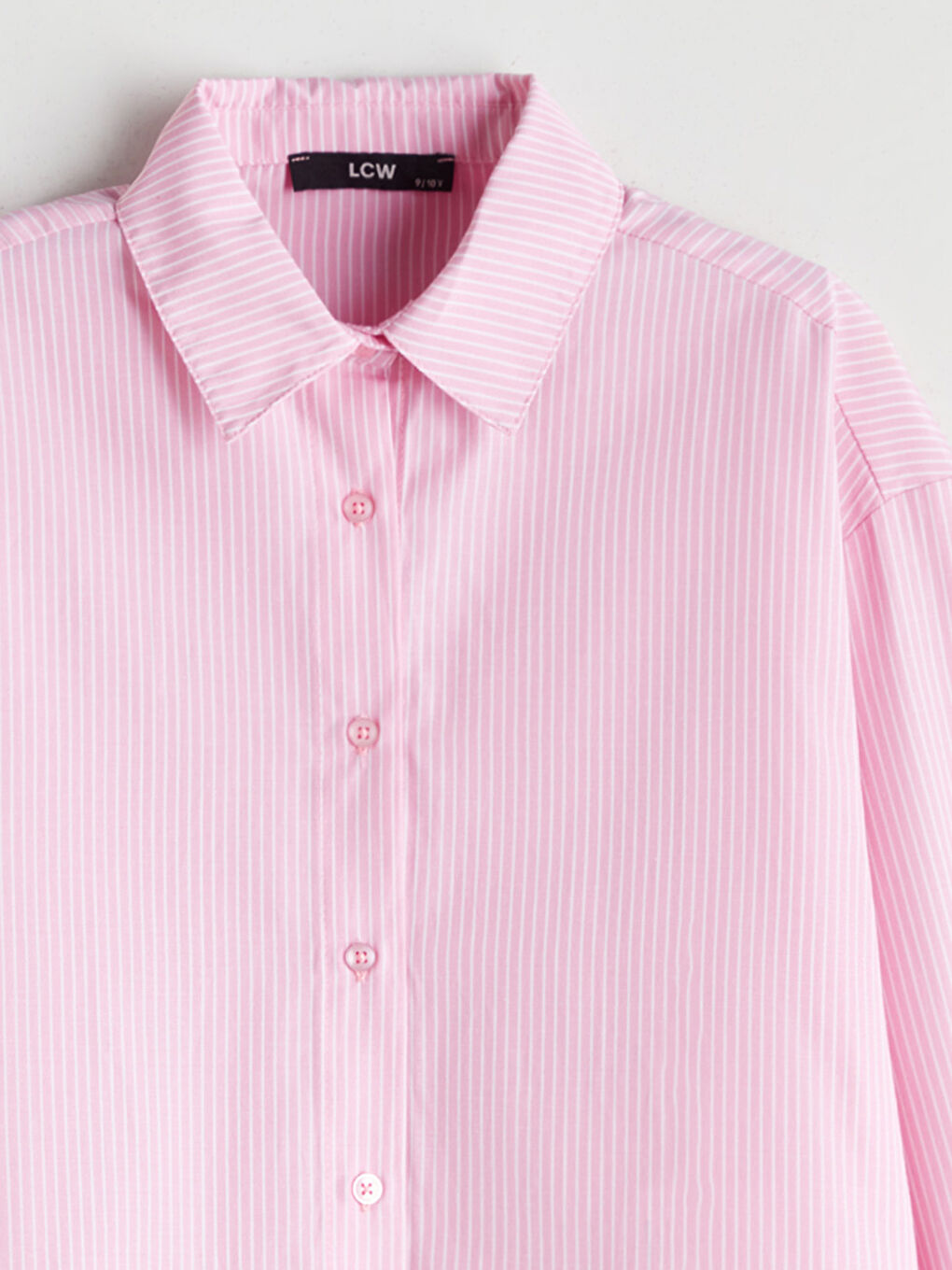 Basic Long Sleeve Girls' Shirt-2