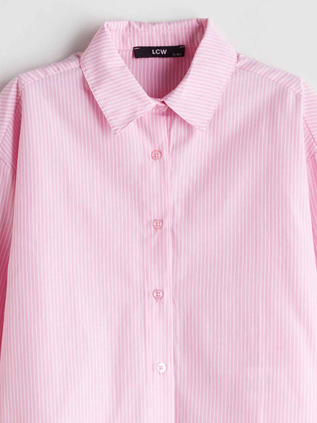 Basic Long Sleeve Girls' Shirt-4