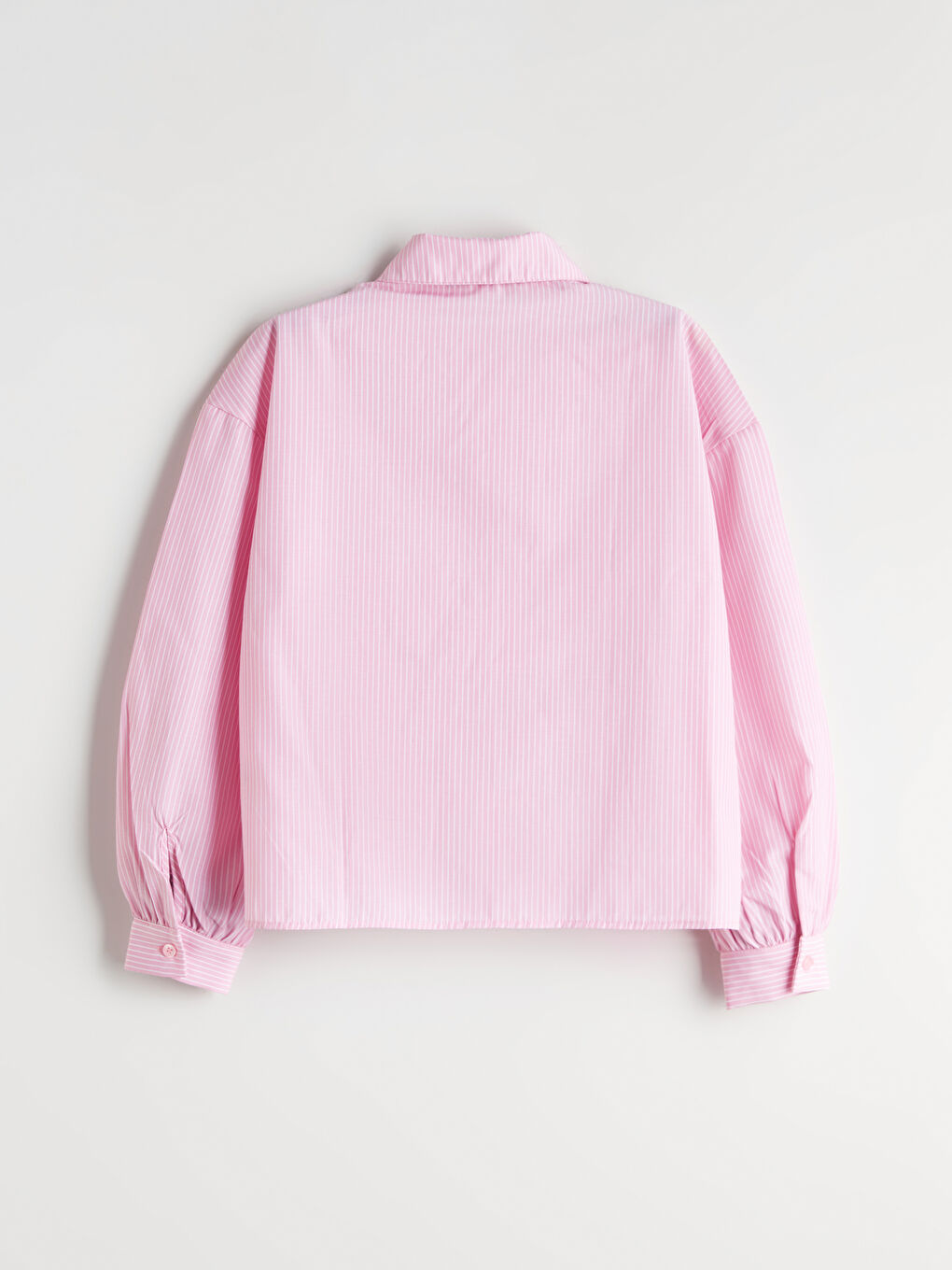 Basic Long Sleeve Girls' Shirt-5