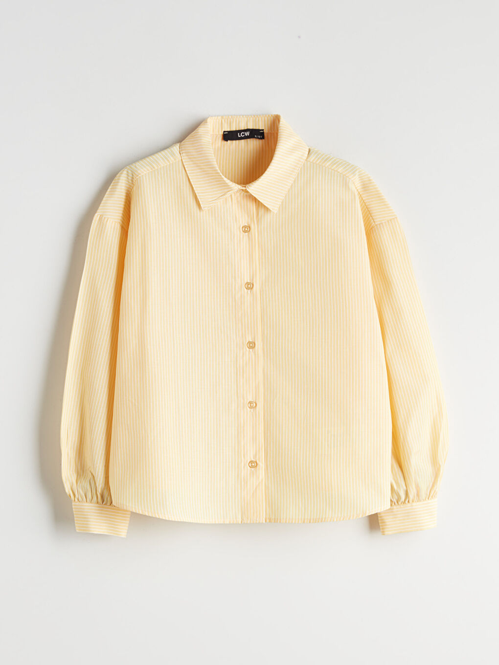 Basic Long Sleeve Girls' Shirt