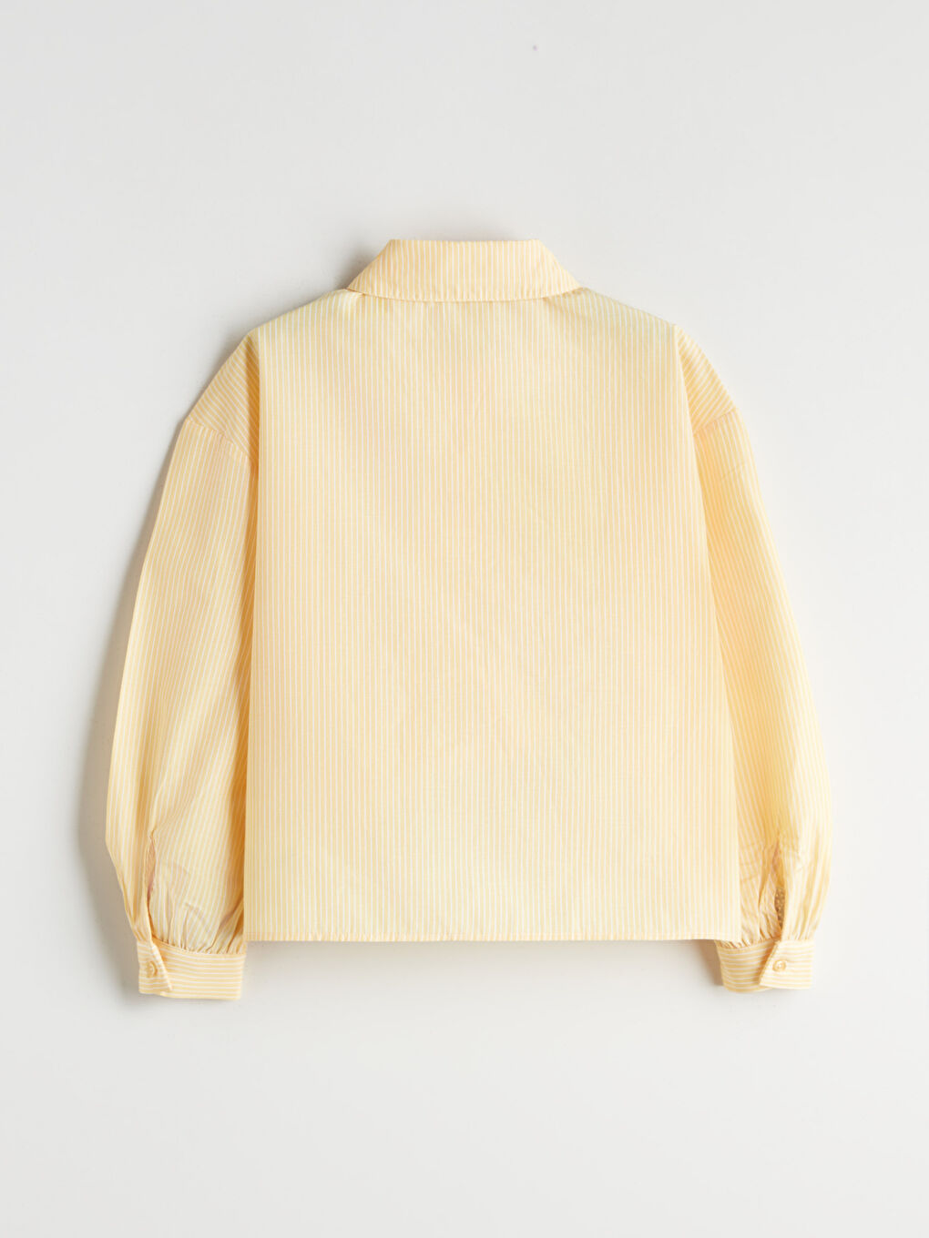 Basic Long Sleeve Girls' Shirt-1