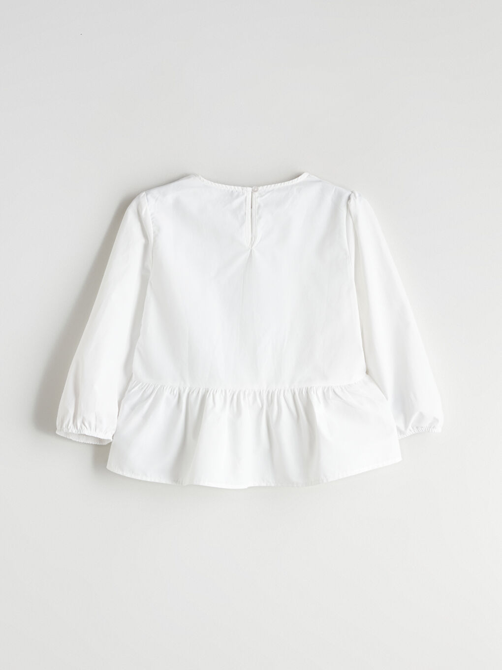 Девочки экрю Блузка-2