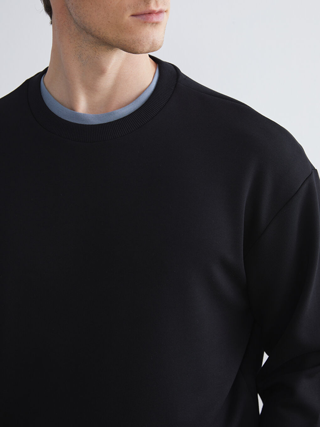 Crew Neck Men's Sweatshirt-2