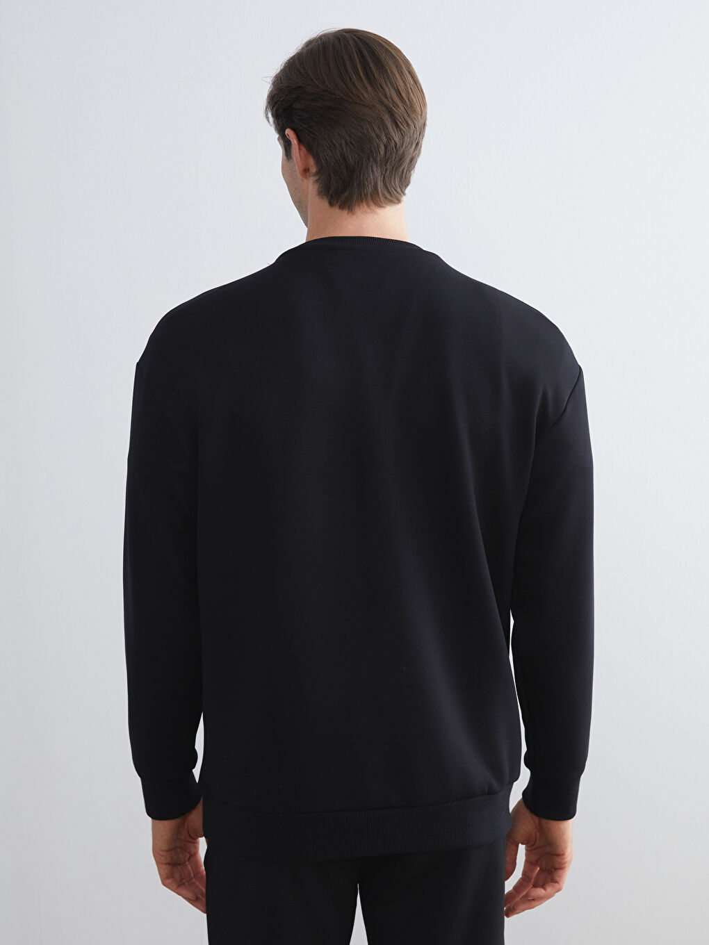 Crew Neck Men's Sweatshirt-3