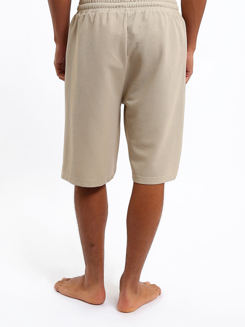 Elastic Waist Men's Pyjama Bottoms-4