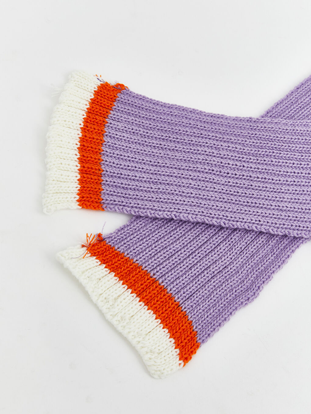 Karışık Kız Bebek Triko Atkı-1