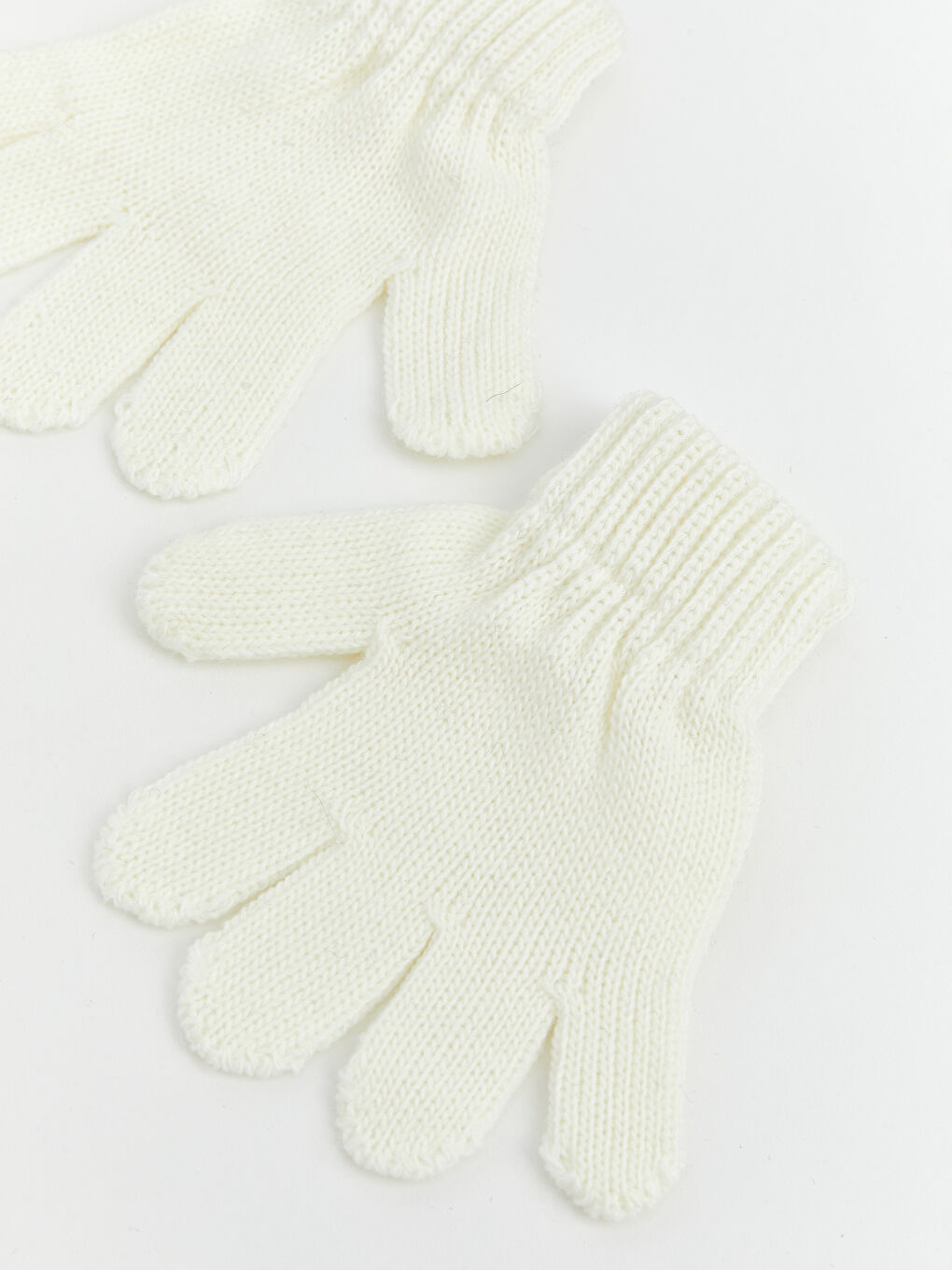 Karışık Kız Bebek Atkı Bere ve Eldiven Seti-1