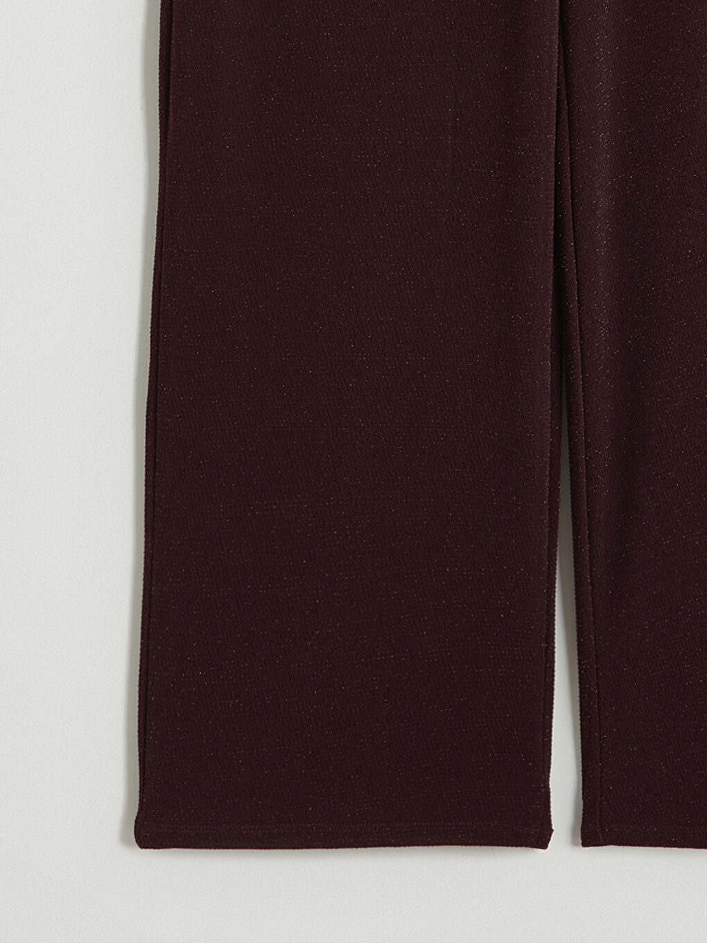 Дамски панталони с пайети и свободна кройка-7