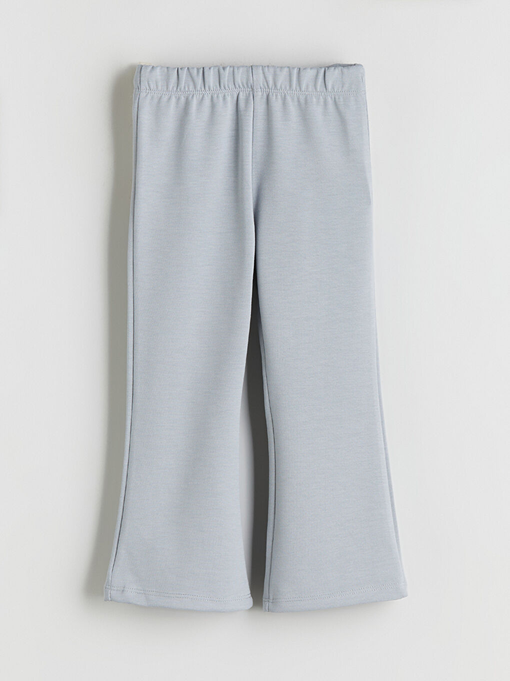 Gri Beli Lastikli Kız Çocuk Eşofman Alt