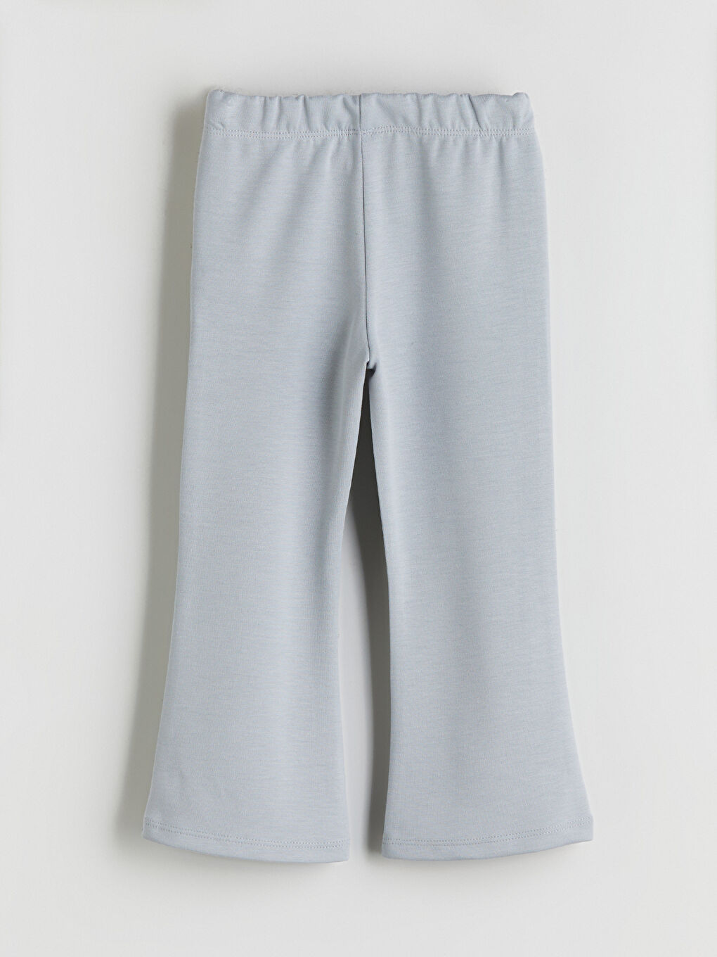 Gri Beli Lastikli Kız Çocuk Eşofman Alt-1