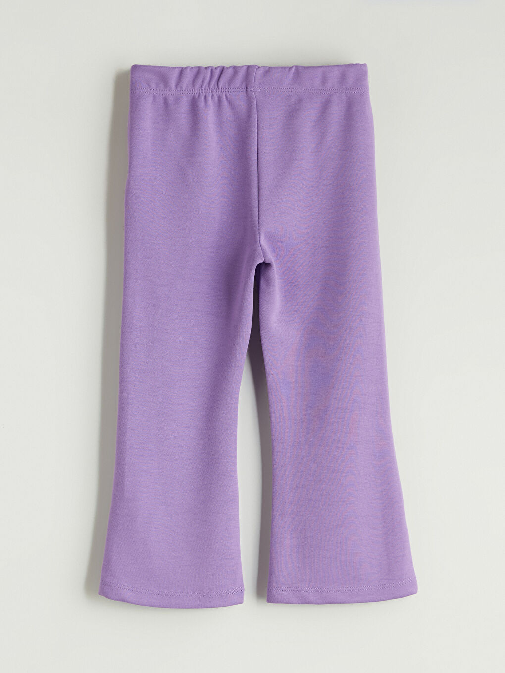 Mor Beli Lastikli Kız Çocuk Tayt-2