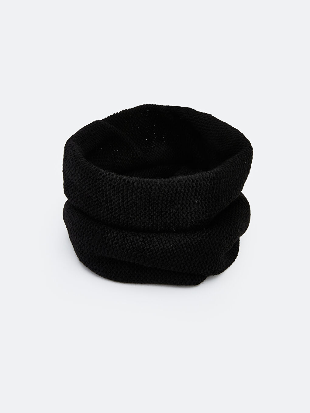 Siyah Erkek Triko Boyunluk