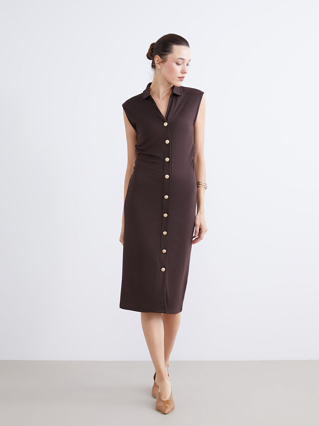 Bodycon Shirt Dress-1