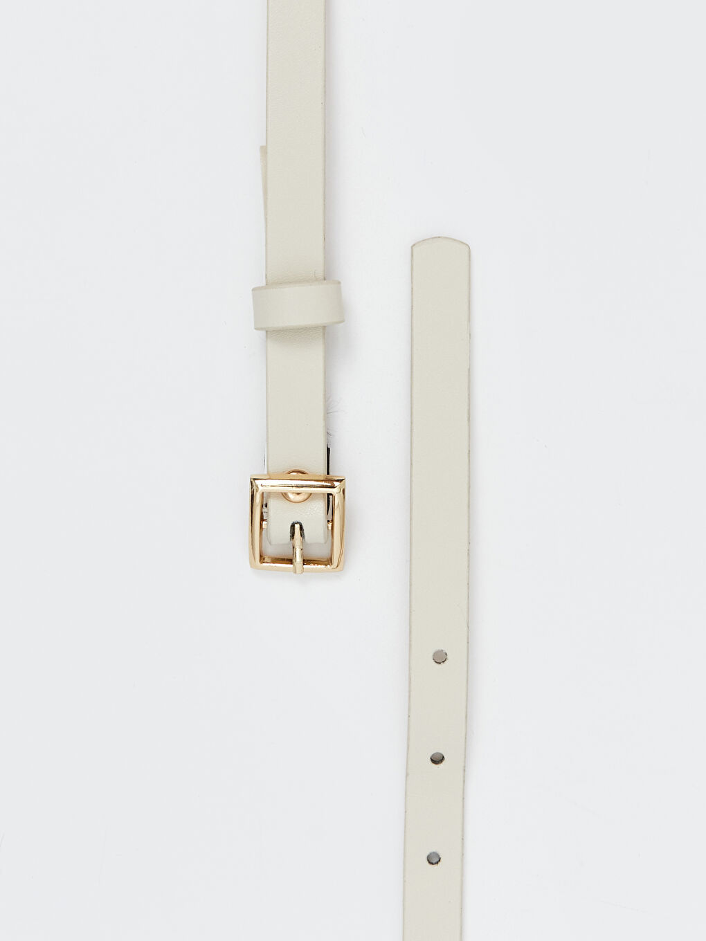 Faux Leather Women's Belt 3-pack-3