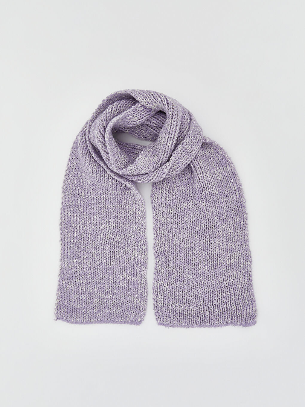 Mor Kız Çocuk Atkı Bere Ve Eldiven Takımı-1