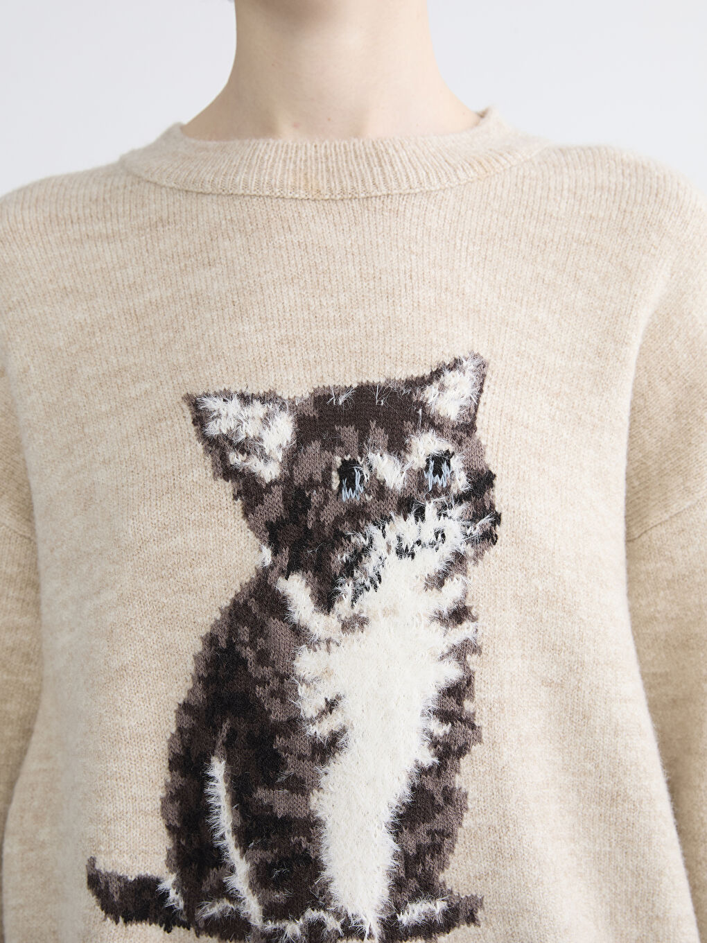 BEŽ Džemper  Žena-2