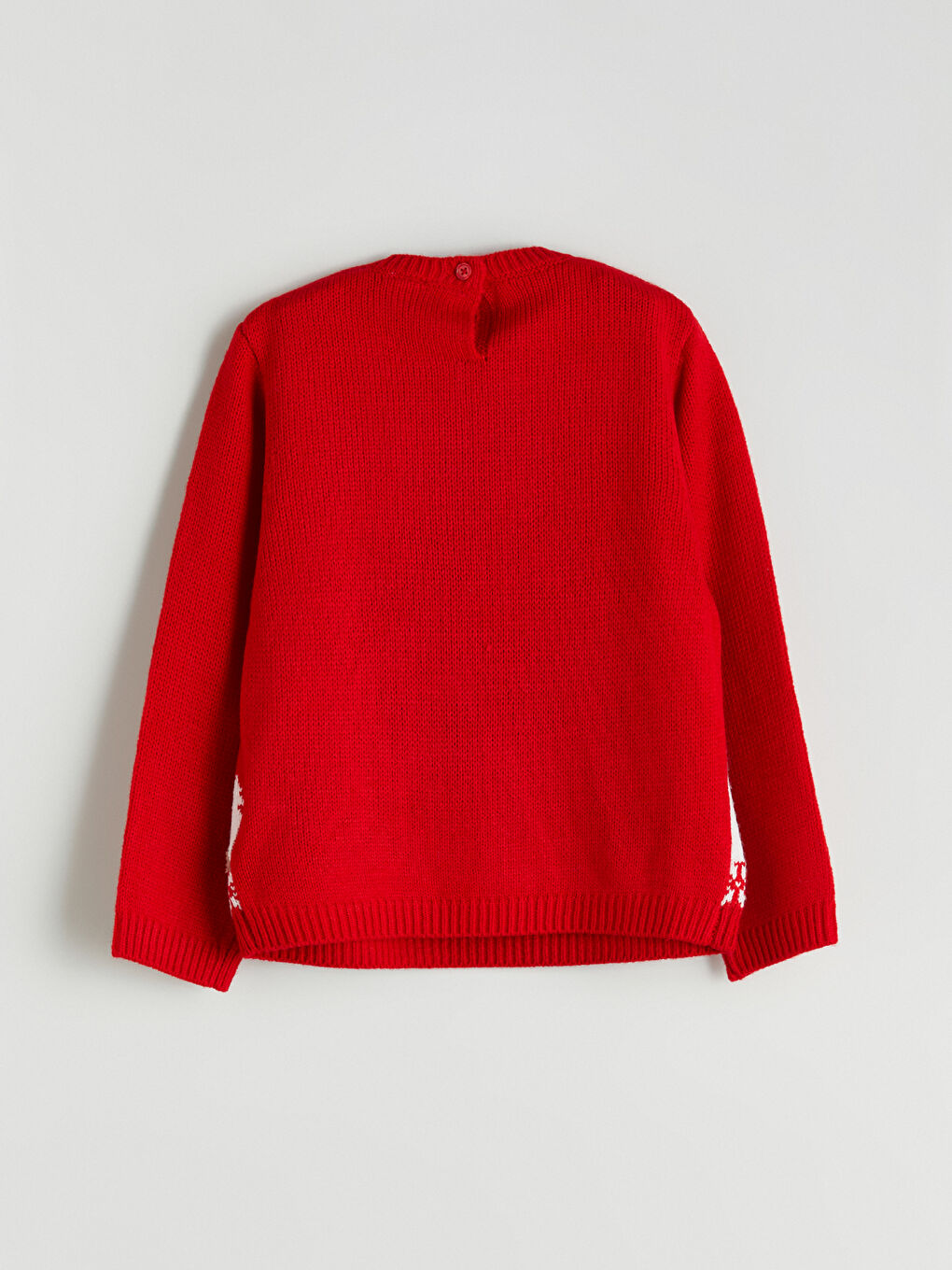 Crew Neck Christmas Themed Girls' Knitwear Sweater-2