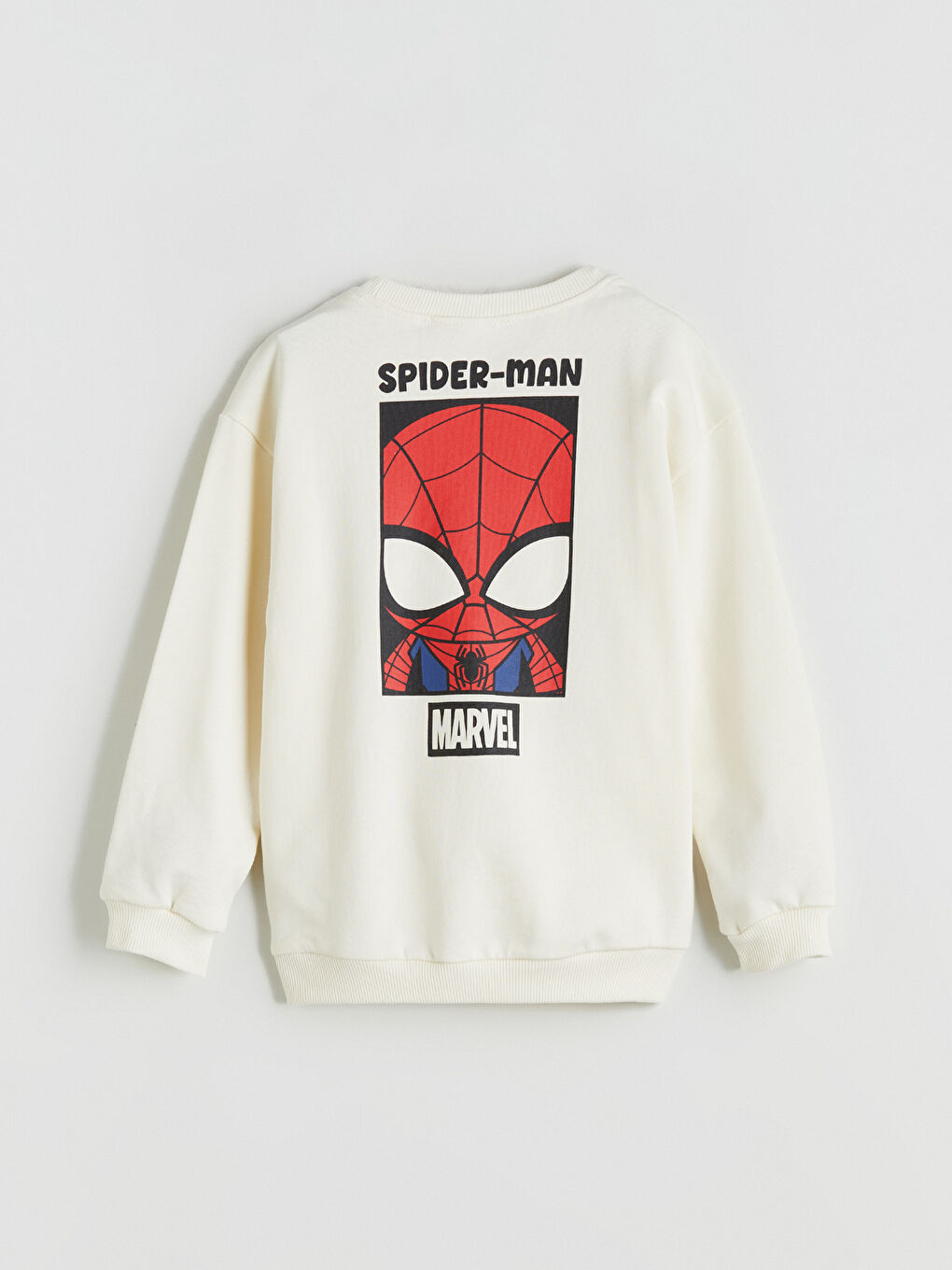 LCW Kids Spider-Man Printed Boys' Sweatshirt -W5KS93Z1-QVK