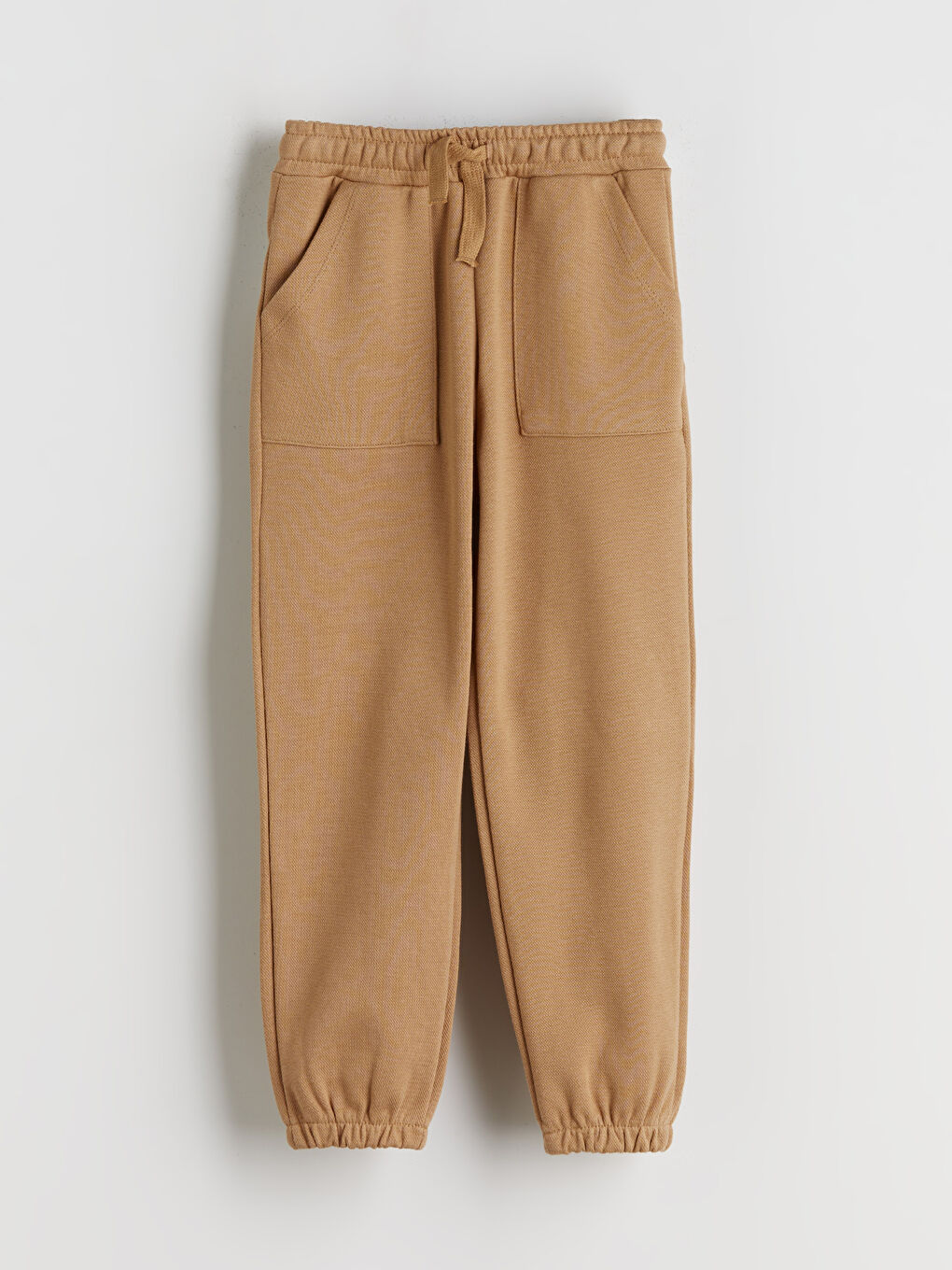 Kahverengi Beli Lastikli Erkek Çocuk Jogger  Eşofman Altı