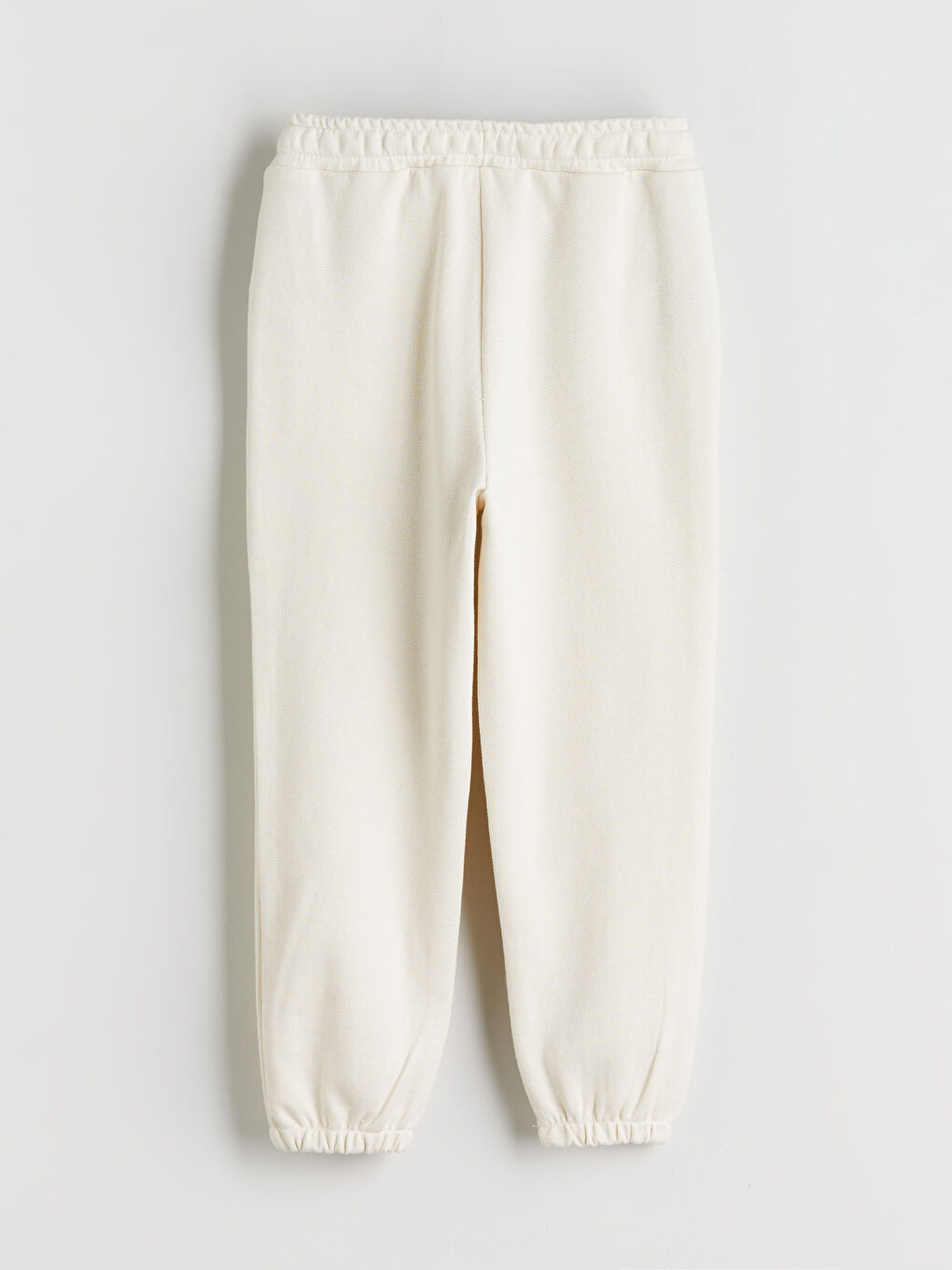 Bej Beli Lastikli Erkek Çocuk Jogger  Eşofman Altı-2