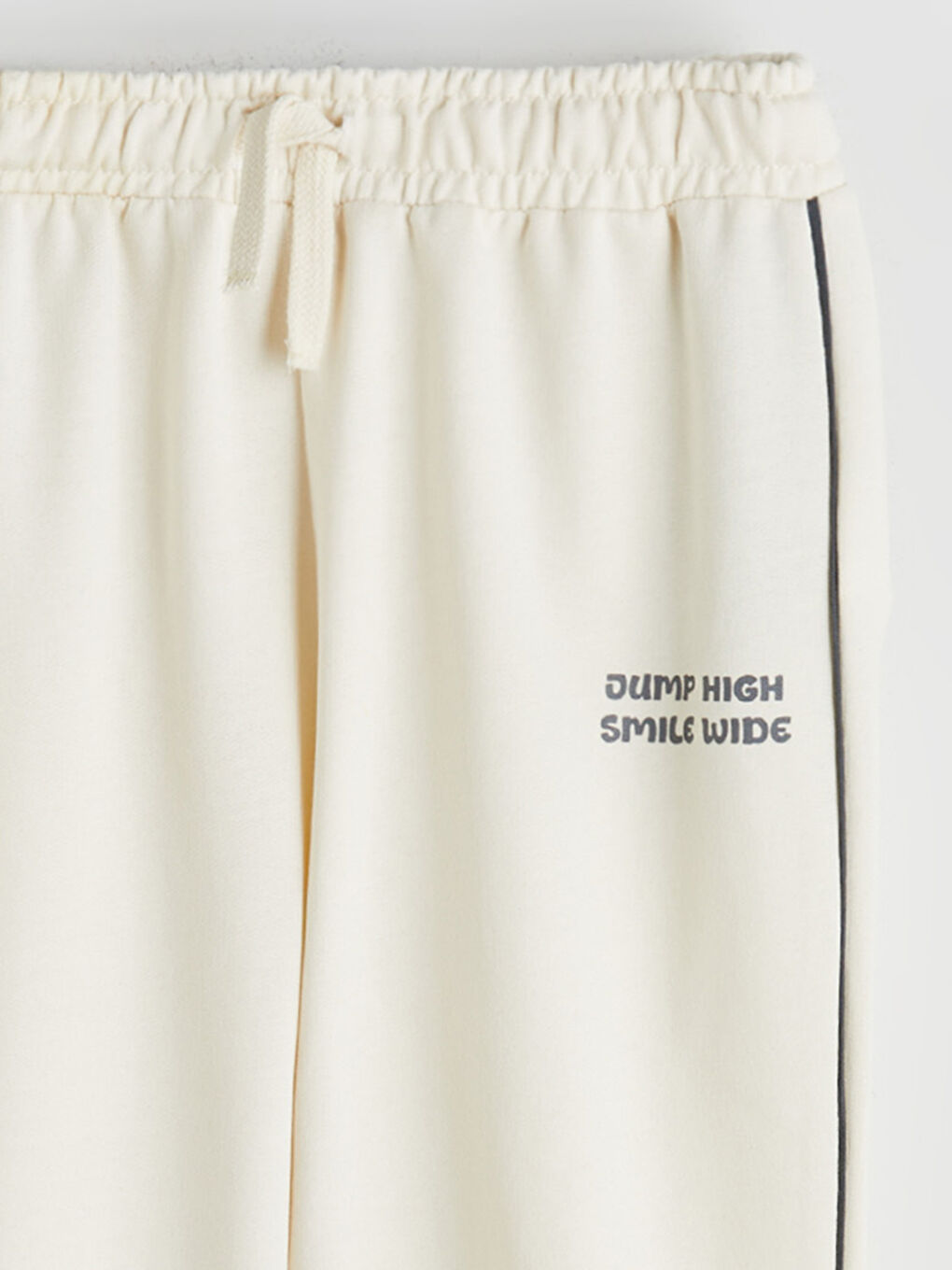 Bej Baskılı Erkek Çocuk Eşofman Altı-2