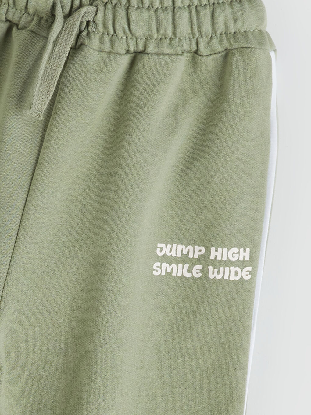 Kahverengi Beli Lastikli Erkek Çocuk Eşofman Altı 2'li-5