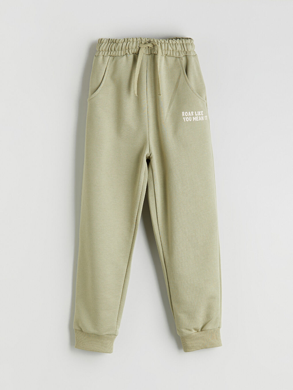 Boy BEIGE Sweatpants-4