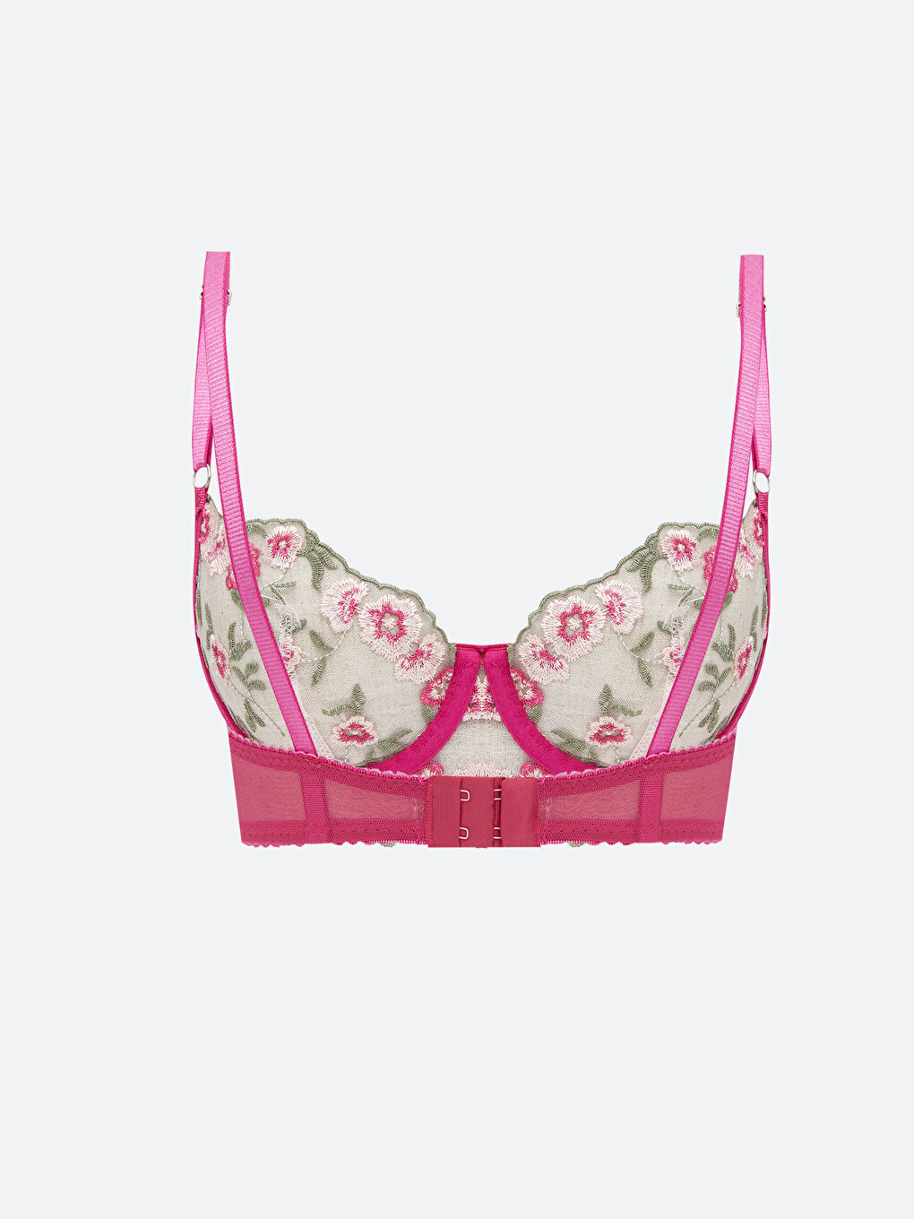 LCW DREAM Wired Padded Floral Fancy T-Shirt Bra -W5KT40Z8-UZT