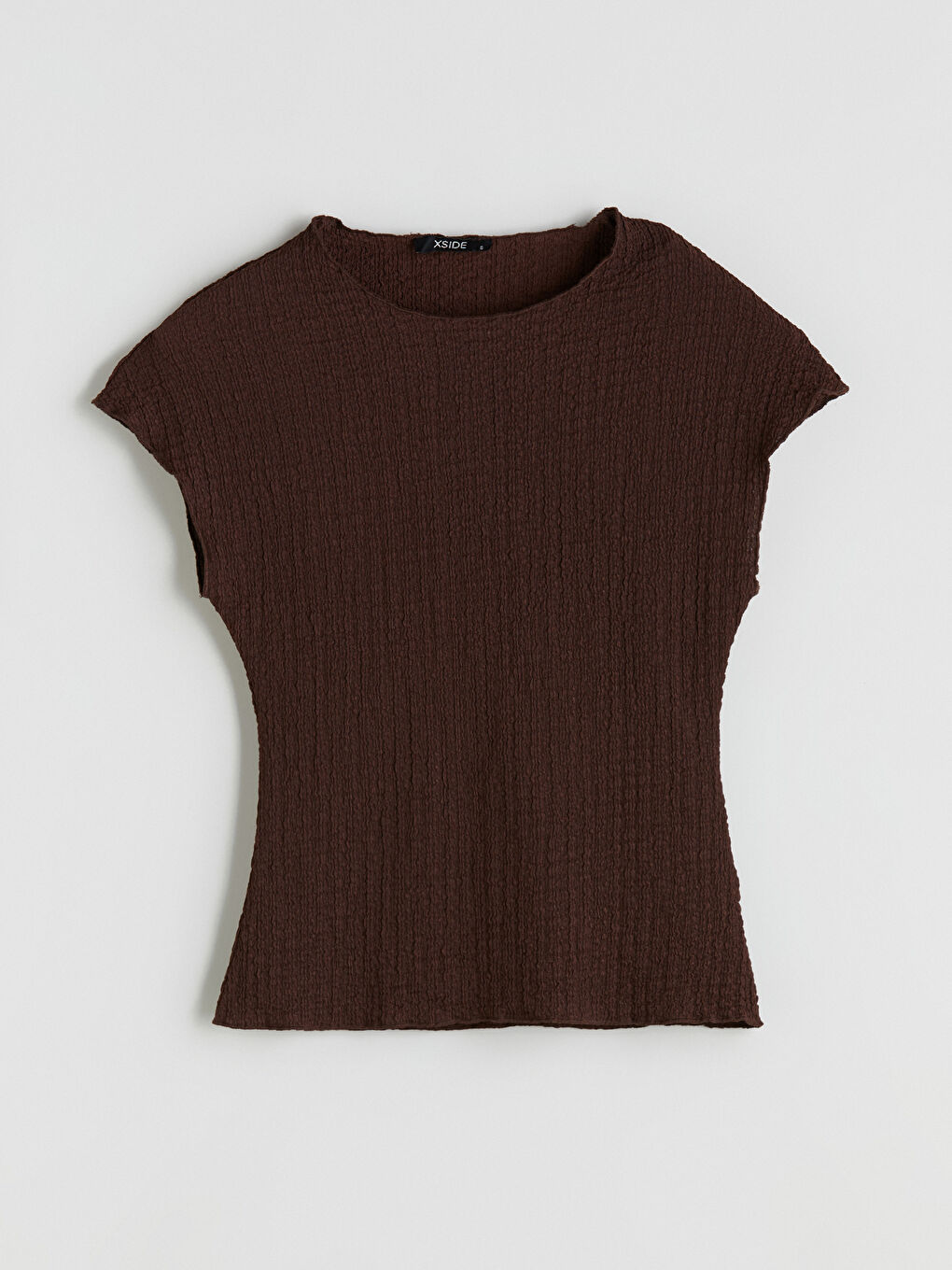 XSIDE Crew Neck Textured Women's Body -W5KT70Z8-F7F