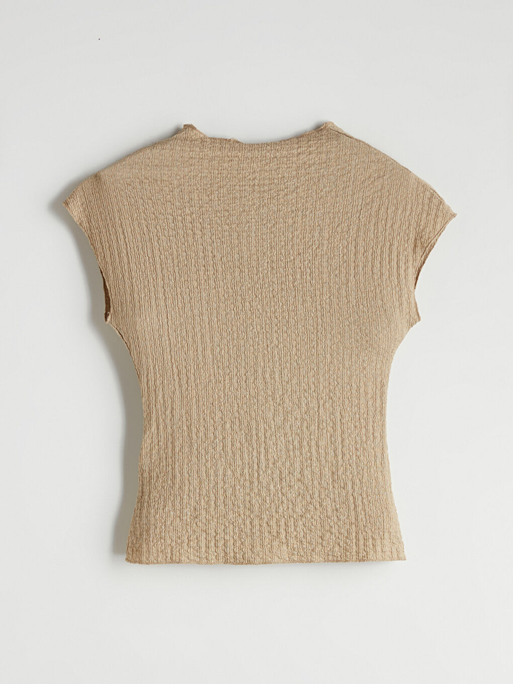 Haki Bisiklet Yaka Dokulu Kadın Body-5