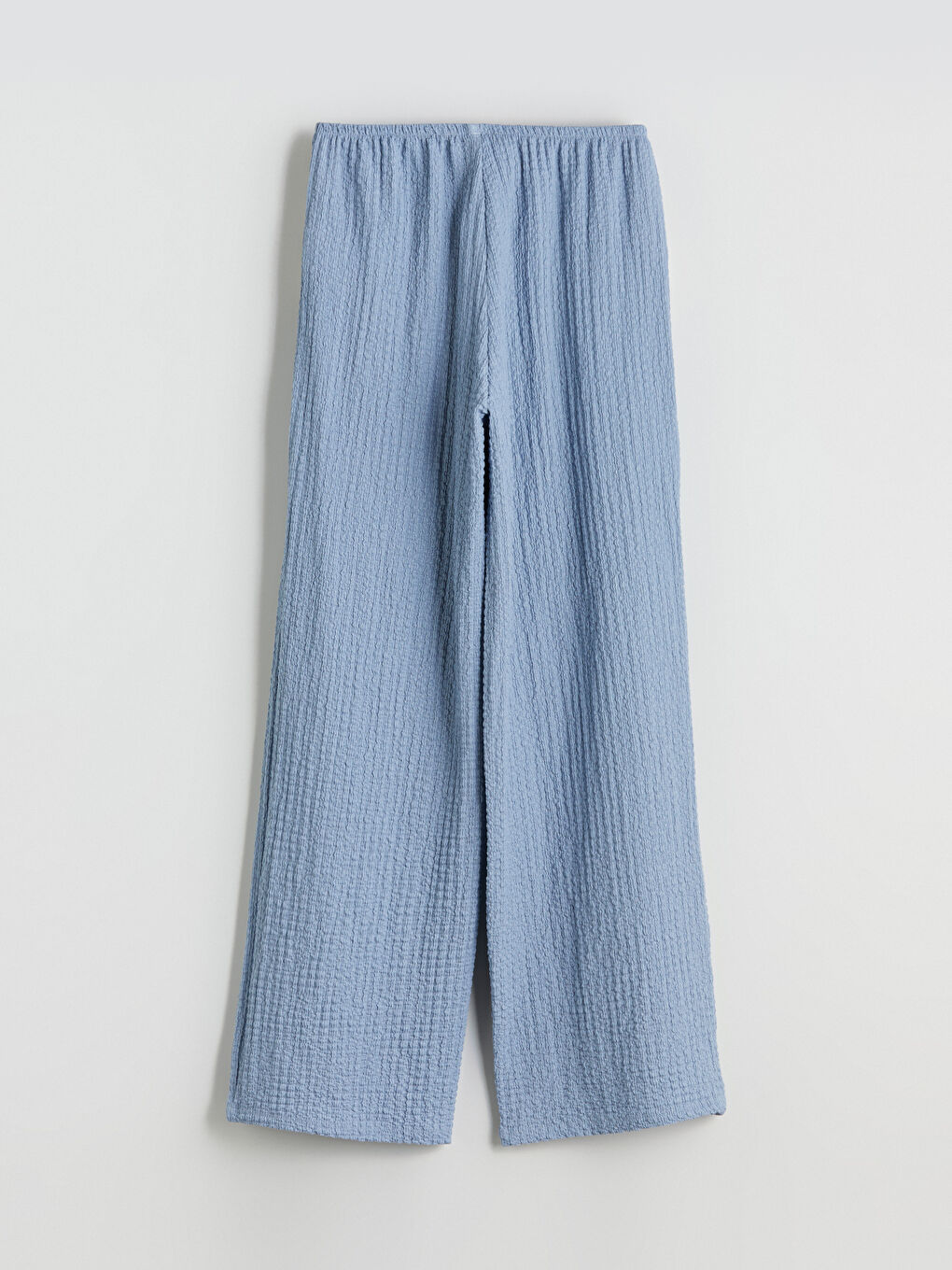 XSIDE Elasticated Waist Textured Women's Trousers -W5KT71Z8-DUJ