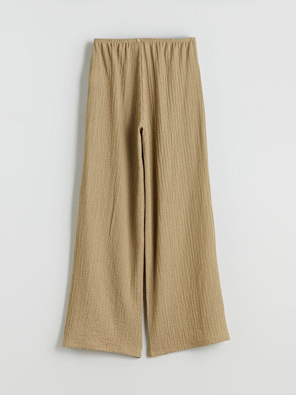 XSIDE Elasticated Waist Textured Women's Trousers -W5KT71Z8-ZS5