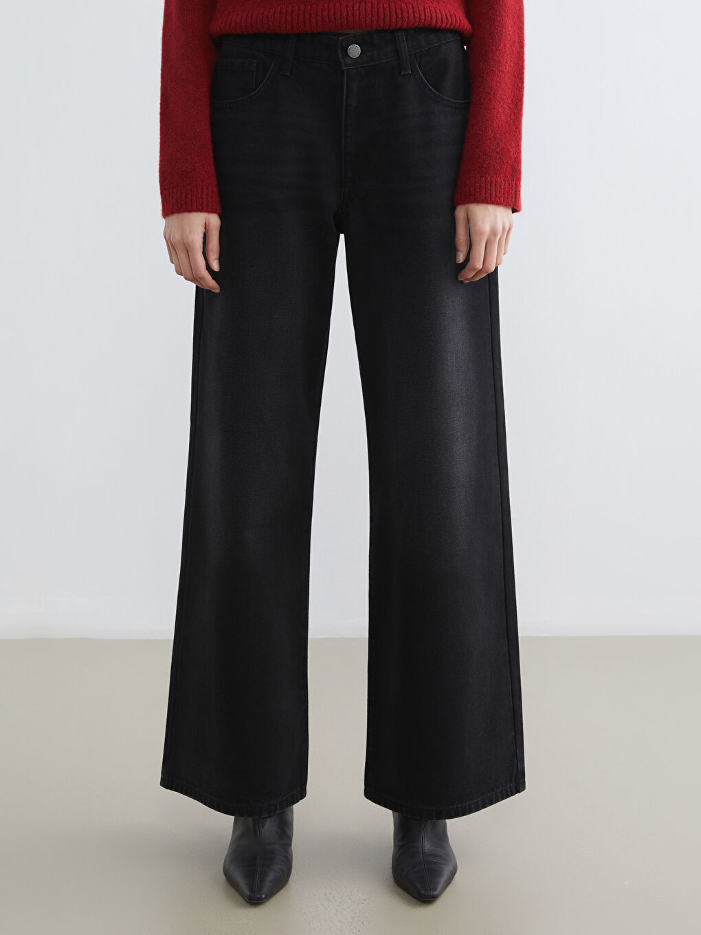 Wideleg Women's Jeans-1