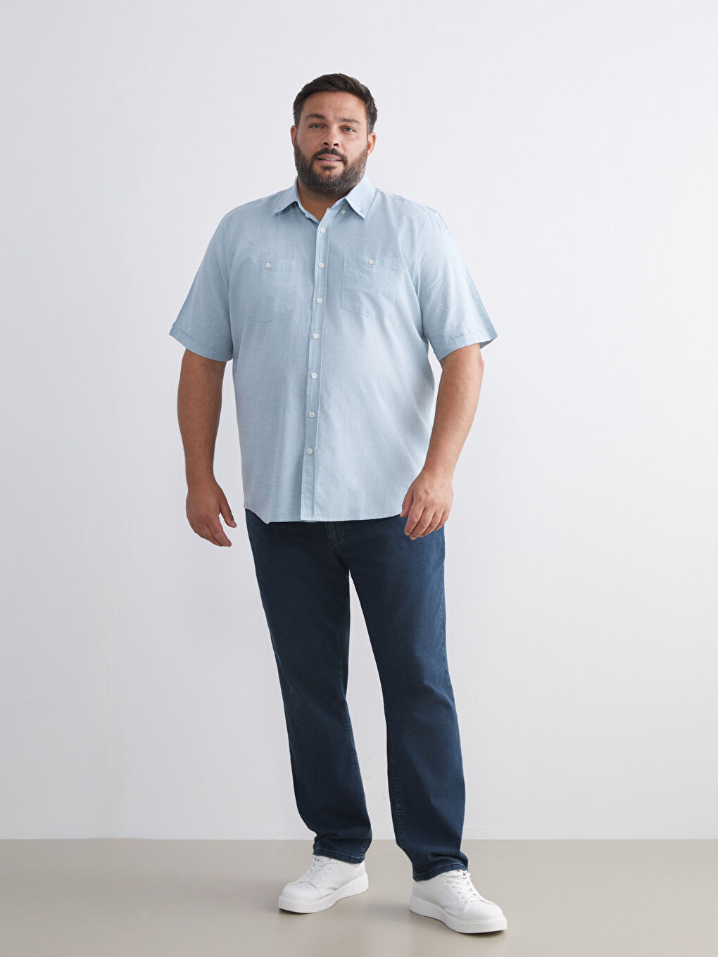 PLAVA Košulja Muškarac-2