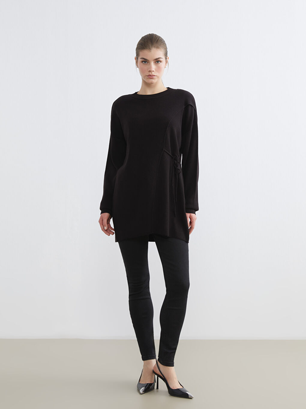 تونيك أسود امرأة-1