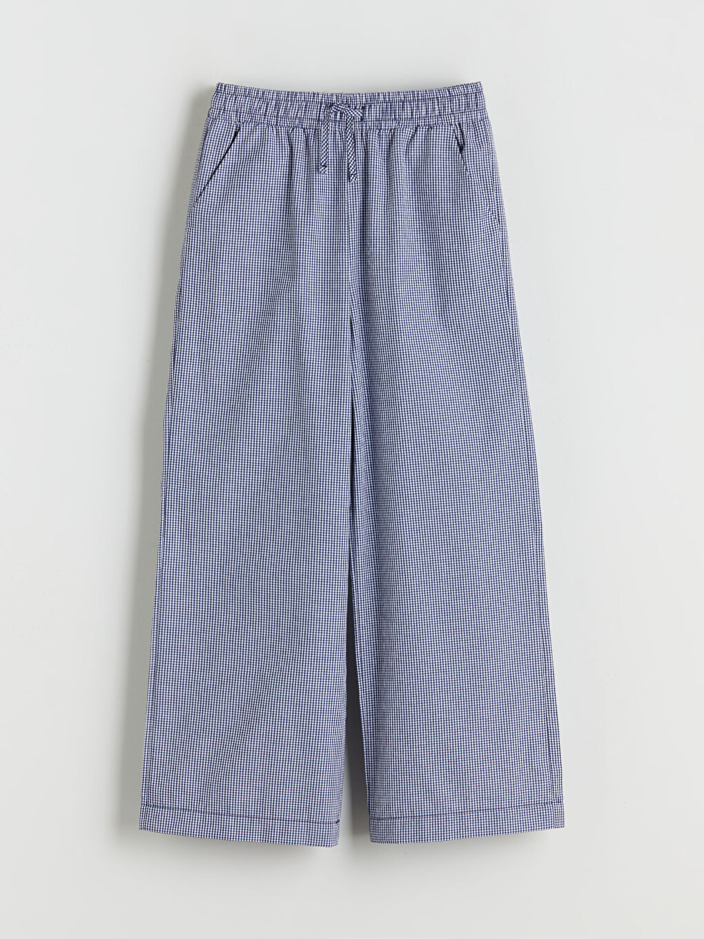 Elasticated Waist Plaid Girls' Trousers