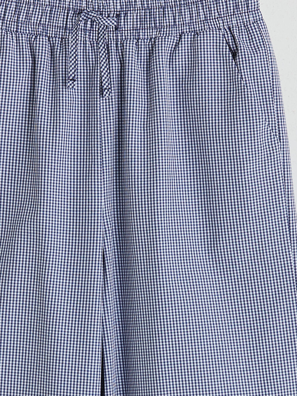 Elasticated Waist Plaid Girls' Trousers-2