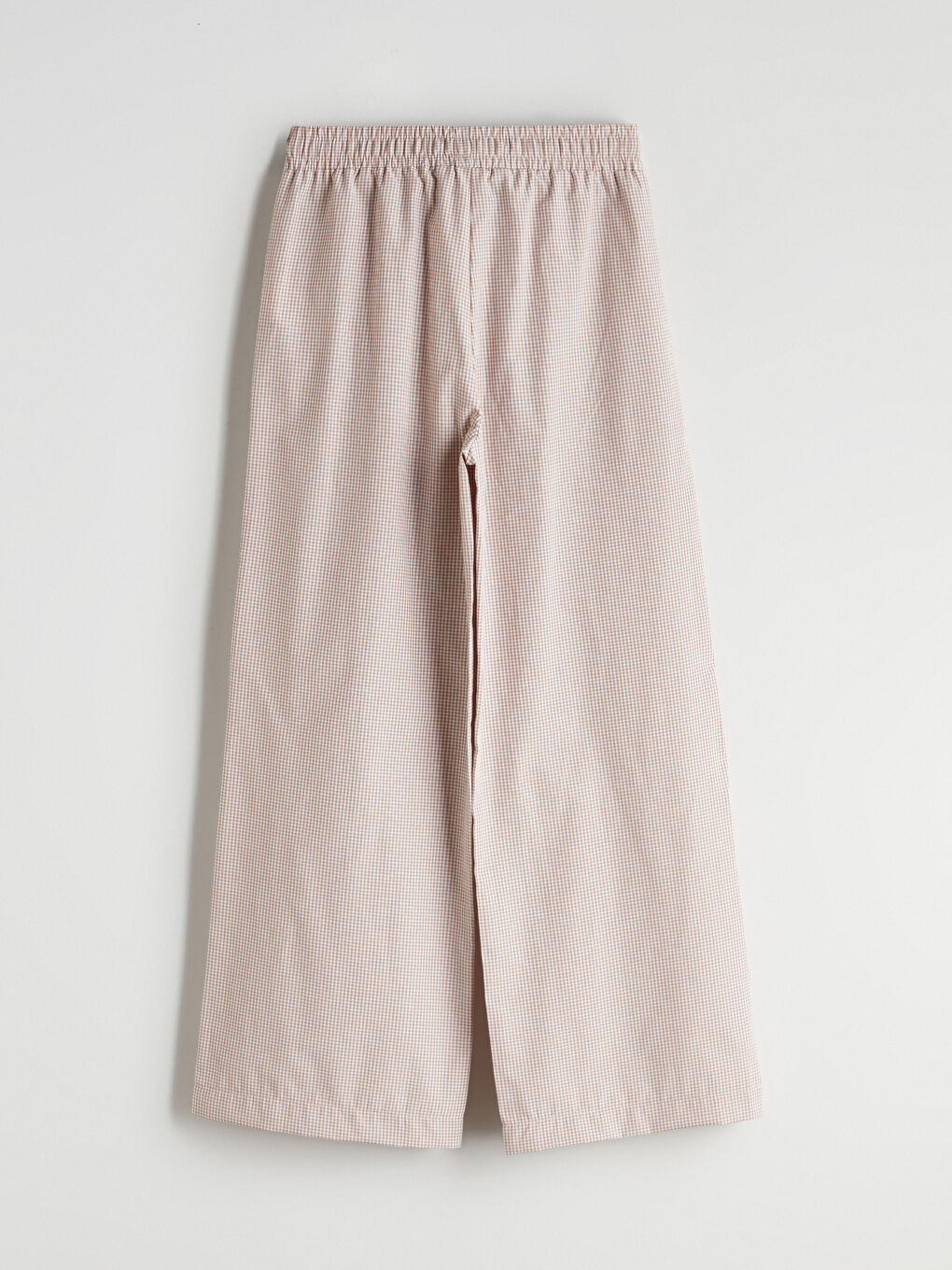 Elasticated Waist Plaid Girls' Trousers-2