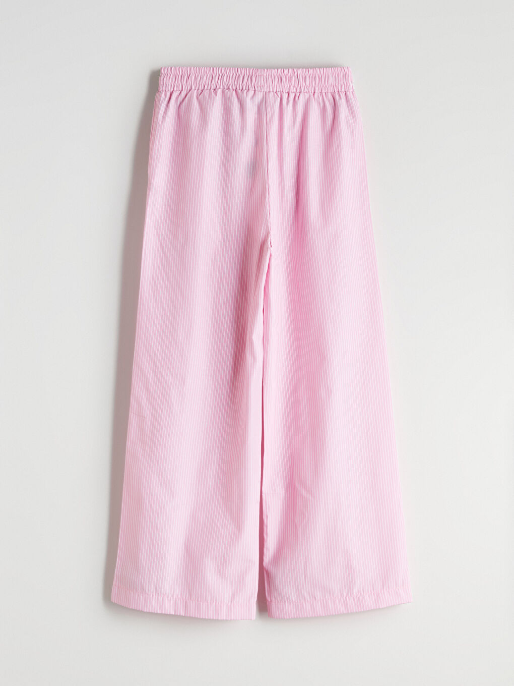 Elasticated Waist Striped Girls' Trousers-2