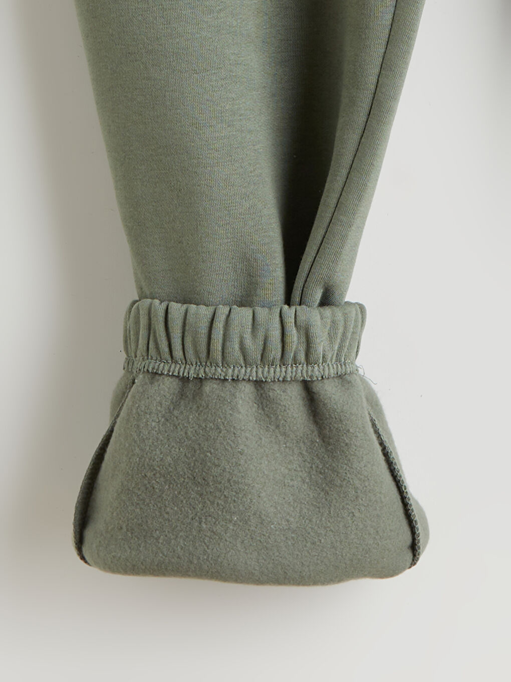 Yeşil Standart Kalıp Erkek Jogger Eşofman Altı-5