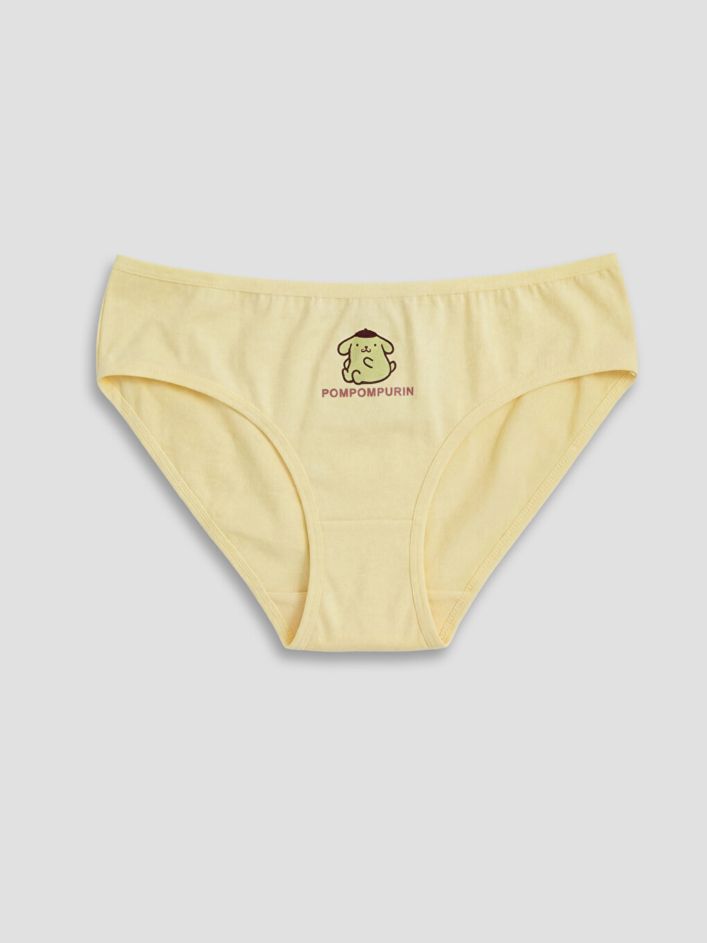 Sarı Pompurin Baskılı Kız Çocuk Külot