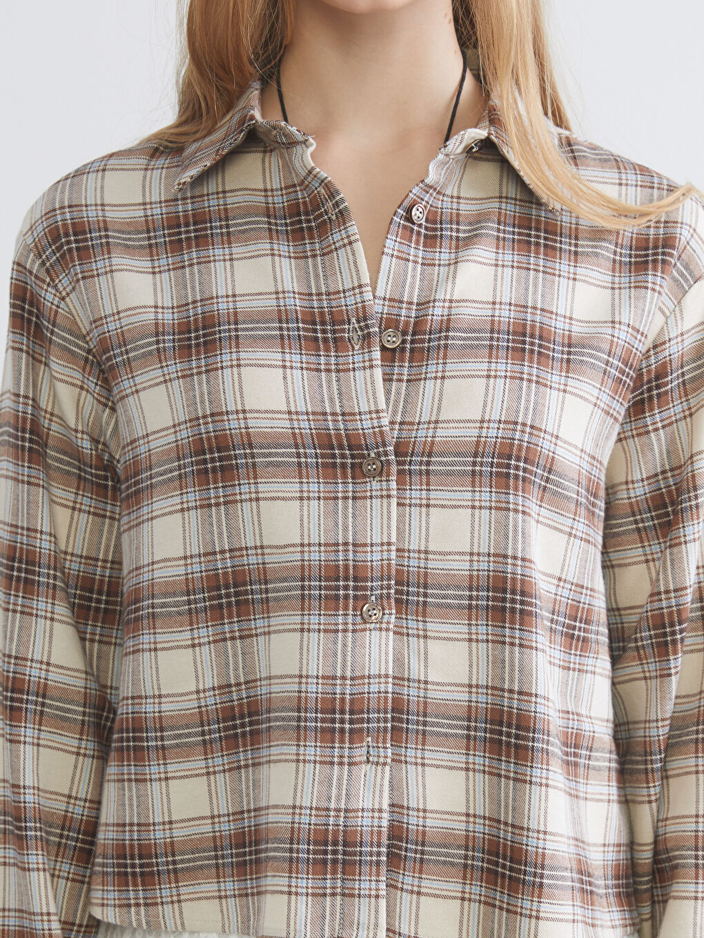 Plaid Women's Shirt-2
