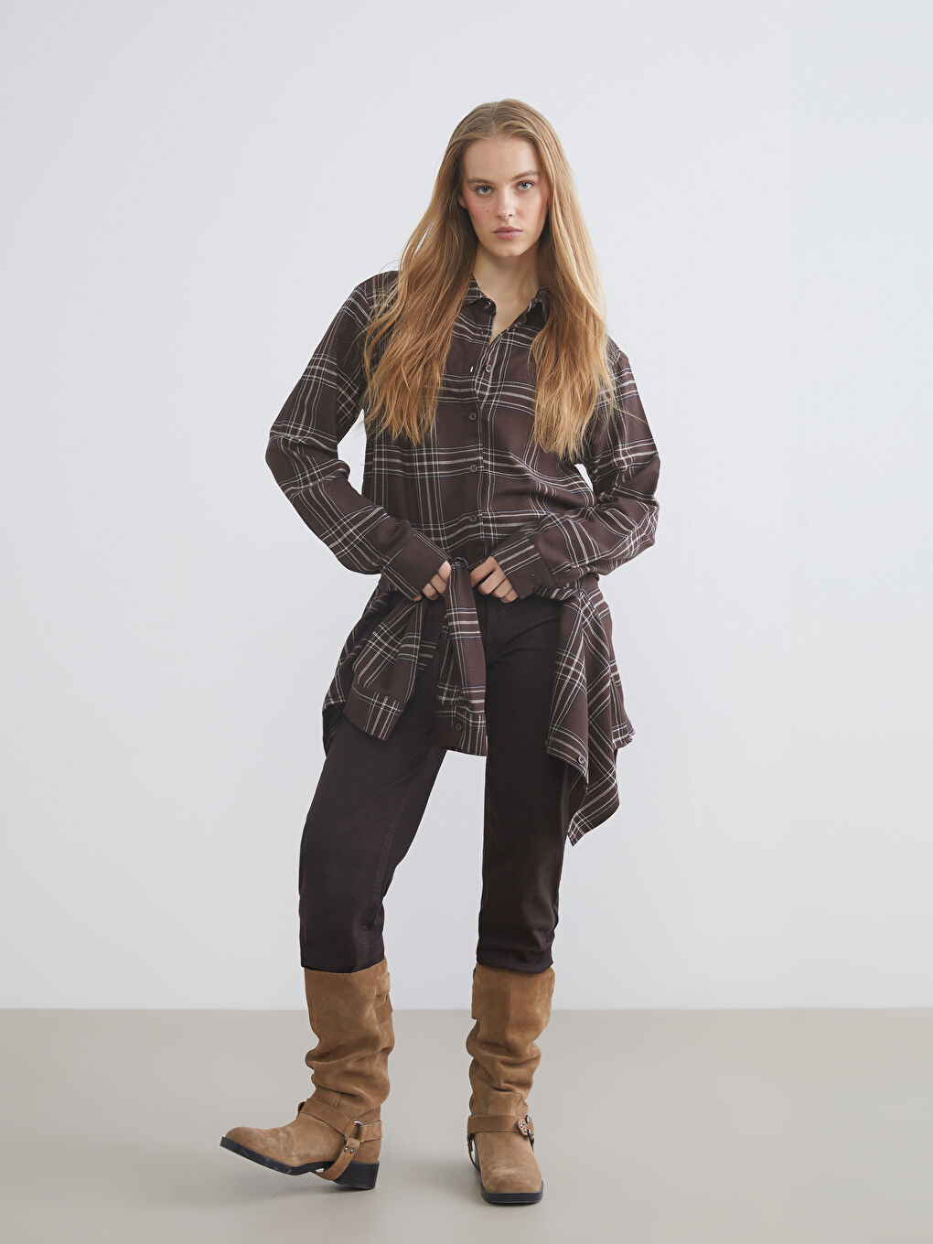 Plaid Women's Shirt-1